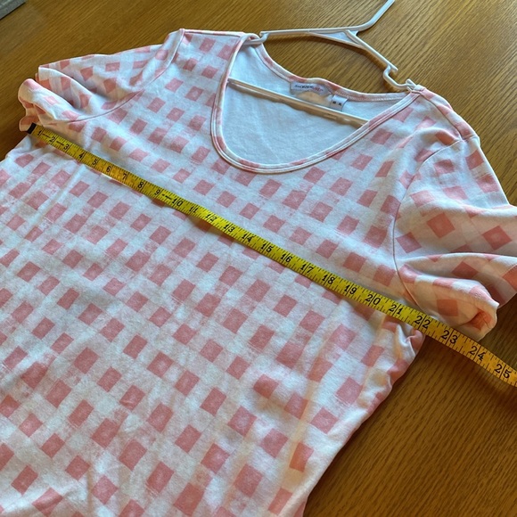 Plaid Pima Tee - Picture 5 of 6